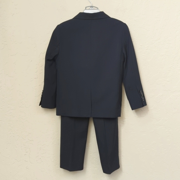 LIKE NEW Cat & Jack Toddler Boy's Navy Two Piece Black & Pants Suit Set Size 4T - Picture 7 of 16